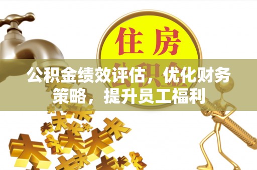 开阳公积金绩效评估，优化财务策略，提升员工福利