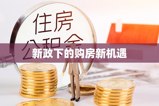 开阳新政下的购房新机遇