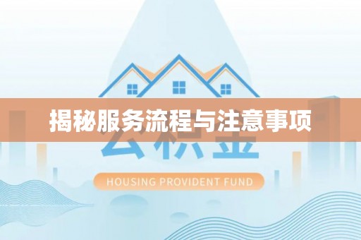 开阳揭秘服务流程与注意事项