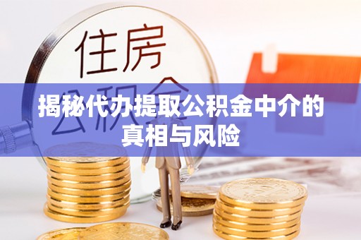 开阳揭秘代办提取公积金中介的真相与风险