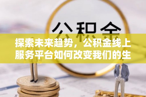 开阳探索未来趋势，公积金线上服务平台如何改变我们的生活