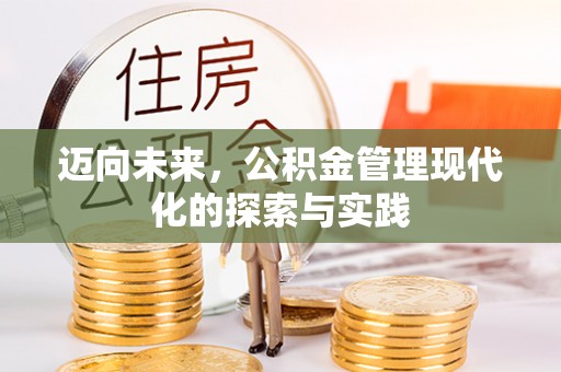 开阳迈向未来，公积金管理现代化的探索与实践