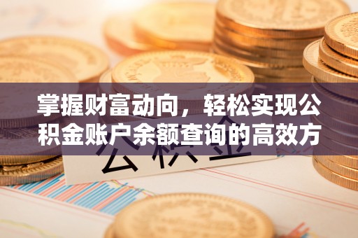 开阳掌握财富动向，轻松实现公积金账户余额查询的高效方式