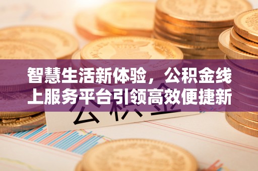 开阳智慧生活新体验，公积金线上服务平台引领高效便捷新潮流