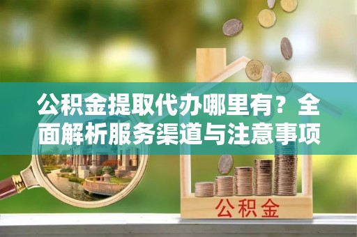 开阳公积金提取代办哪里有？全面解析服务渠道与注意事项