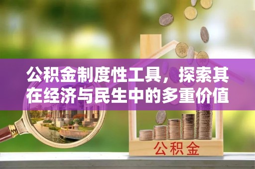 开阳公积金制度性工具，探索其在经济与民生中的多重价值
