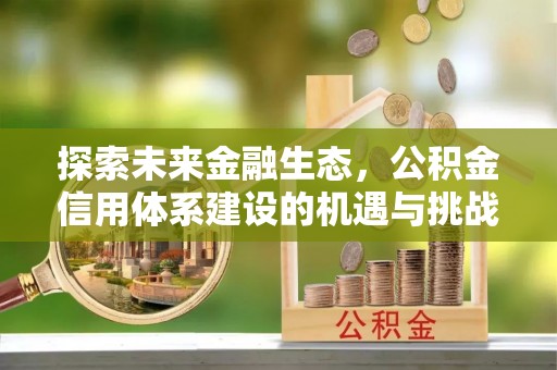 开阳探索未来金融生态，公积金信用体系建设的机遇与挑战