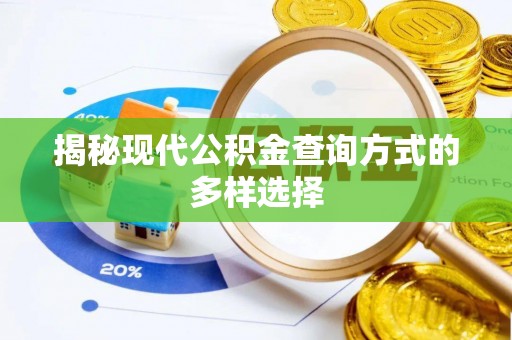 开阳揭秘现代公积金查询方式的多样选择