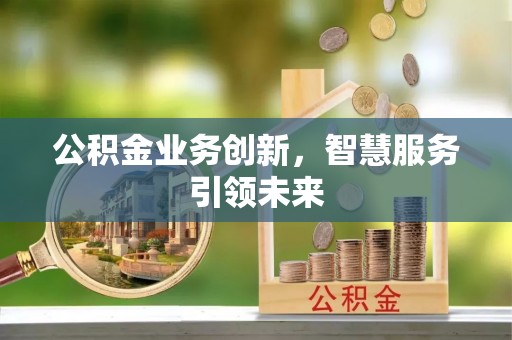开阳公积金业务创新，智慧服务引领未来