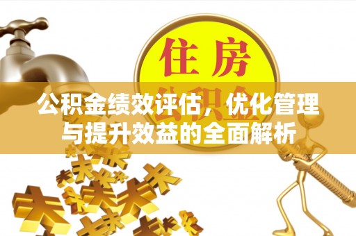 开阳公积金绩效评估，优化管理与提升效益的全面解析