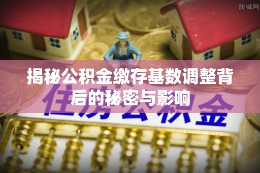 开阳揭秘公积金缴存基数调整背后的秘密与影响