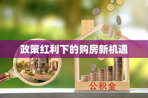 开阳政策红利下的购房新机遇